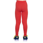 Girls Classic Red Regular Legging