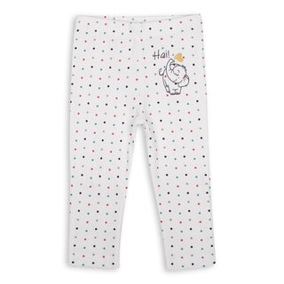 Kids White Stylish Pants