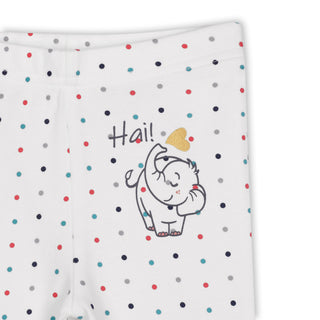 Kids White Stylish Pants