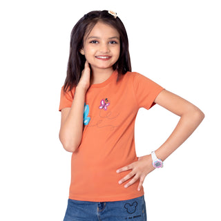 Girls Terra Round Neck T-Shirt