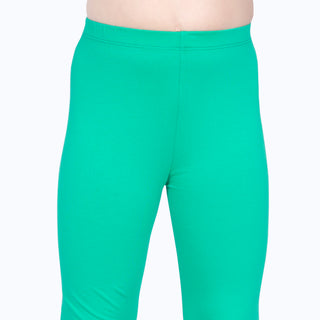 Girls Sport Green Regular Legging