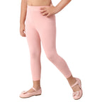 Girls Dusty Pink Regular Legging