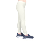 Girls Ecru Regular Legging