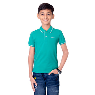 Boys Jade Tipping Polo T-Shirt