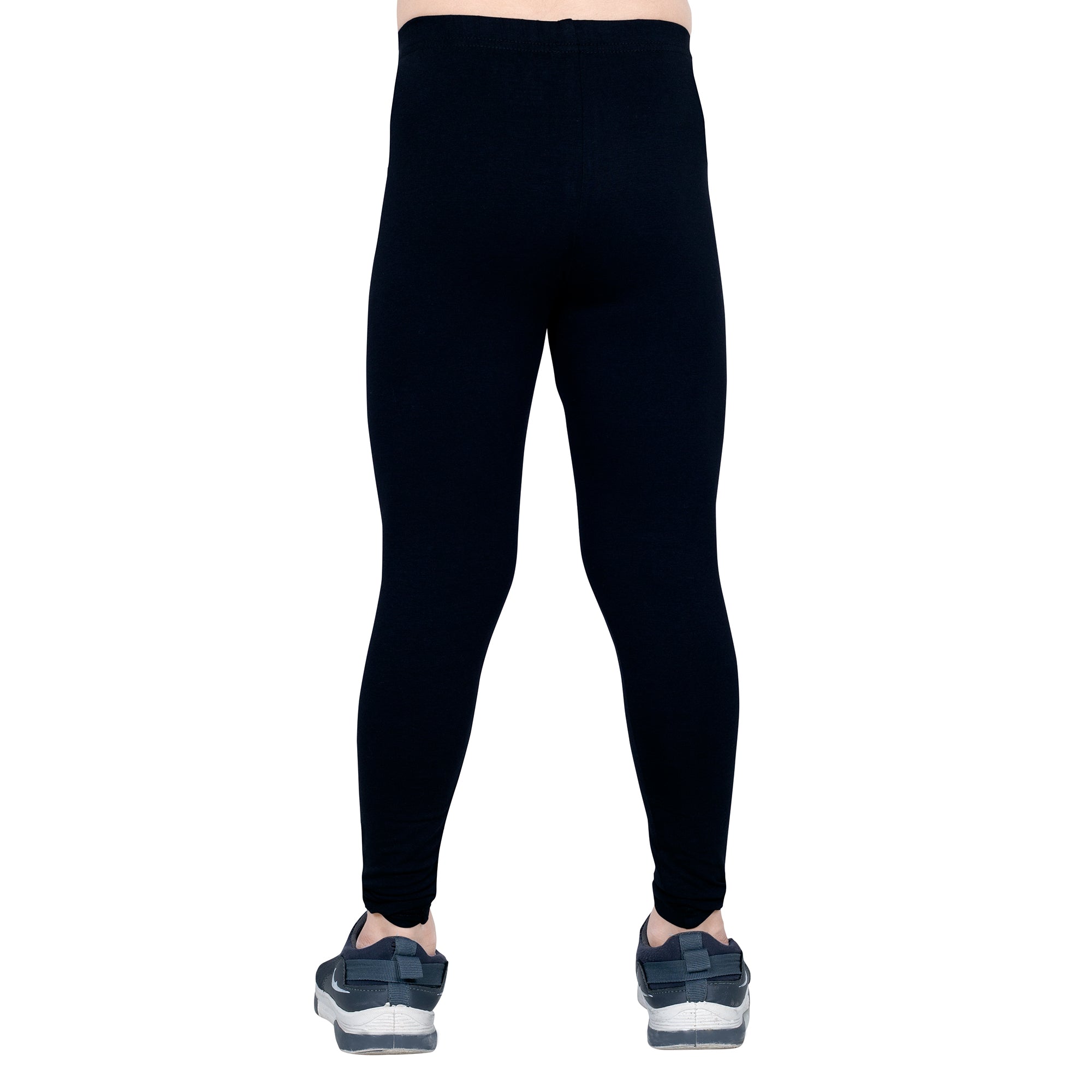 Girls Black Regular Legging