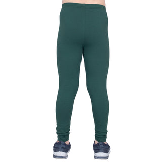 Girls Moss Green Regular Legging