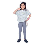 Girls Cement Regular Legging