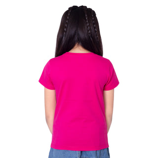 Girls Fuchsia T-Shirt