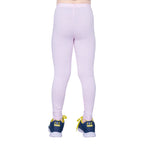 Girls Baby Pink Regular Legging