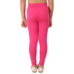 Girls Fuchsia Regular Legging