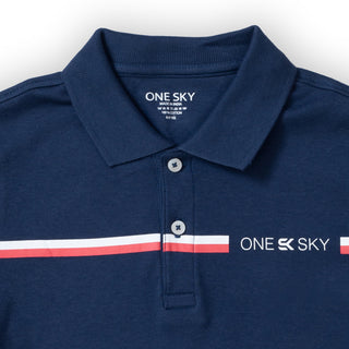 Boys Navy Polo T-Shirt