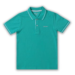 Boys Jade Tipping Polo T-Shirt