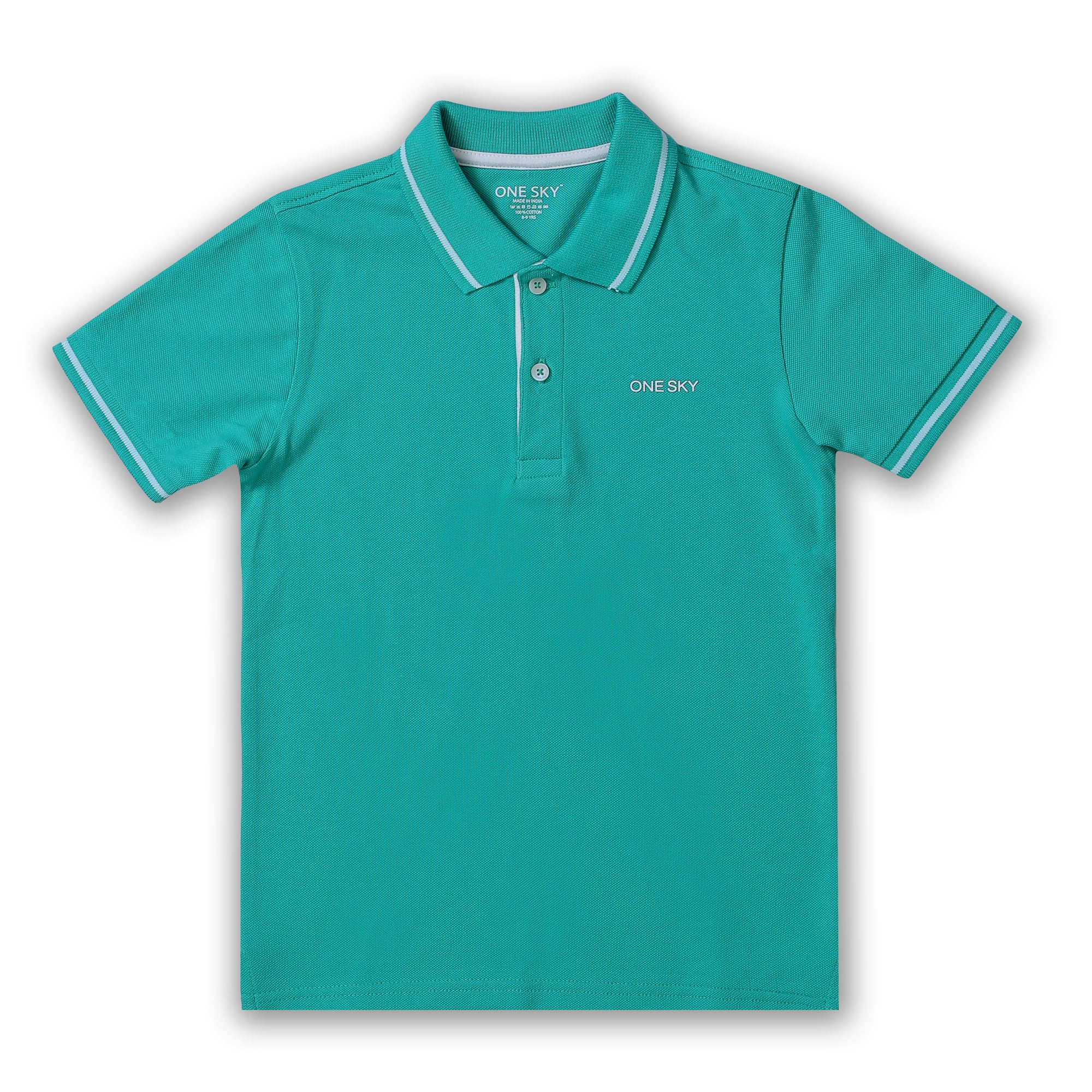 Boys Jade Tipping Polo T-Shirt