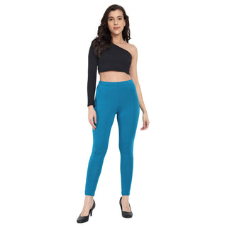 WOMENS SPECTRA GREEN REGULAR LENGTH POCKET LEGGING