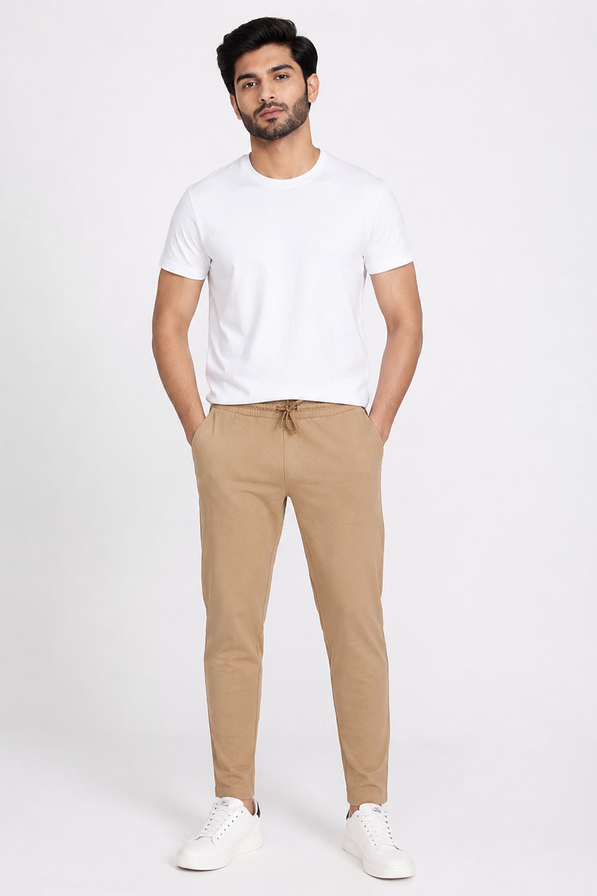 BROWN COLOR MEN TRACK PANT