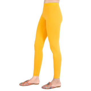 Women Mari Gold Breathable Long Length Legging