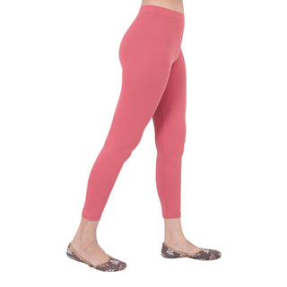 Women Mauve Ankle Length Legging