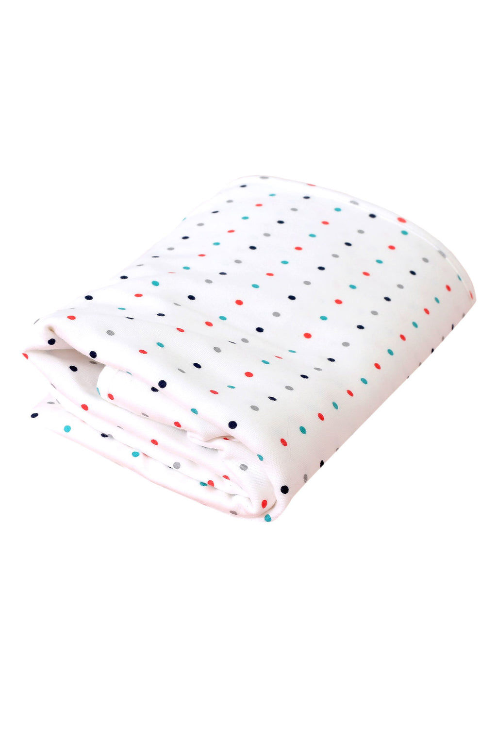 ONE SKY INFANT WHITE AOP PRINTED BLANKET