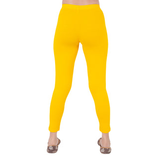 Women Gold Ankle Length Legging