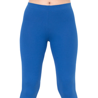 Women Bright Royal Ankle Length Legging