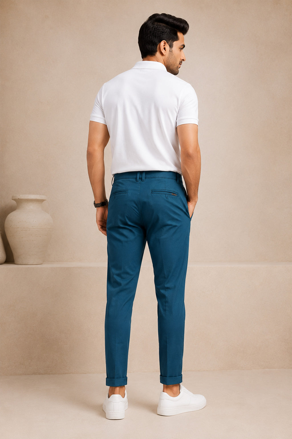REFLECTING POND COLOR MEN TROUSER