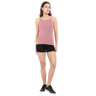 Women Pink Slim Fit Camisole