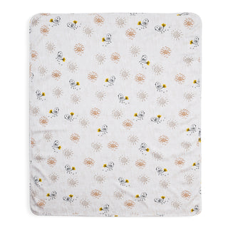 BABY BLANKET BIRDS & FLOWER PRINT (06-12 MONTHS)