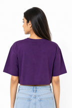 DEEP PURPLE WOMEN HALF SLEEVE TSHIRT