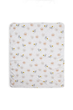 ONE SKY INFANT WHITE AOP PRINTED BLANKET