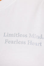 WHITE WOMEN HALF SLEEVE TSHIRT