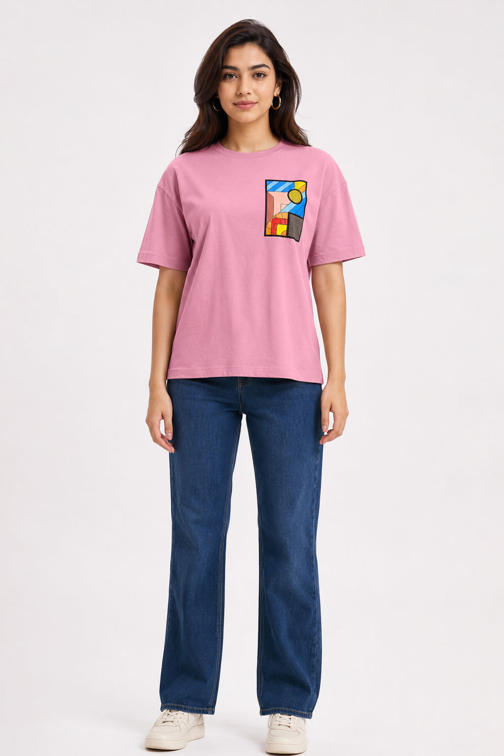 WILD ROSE WOMEN HALF SLEEVE TSHIRT