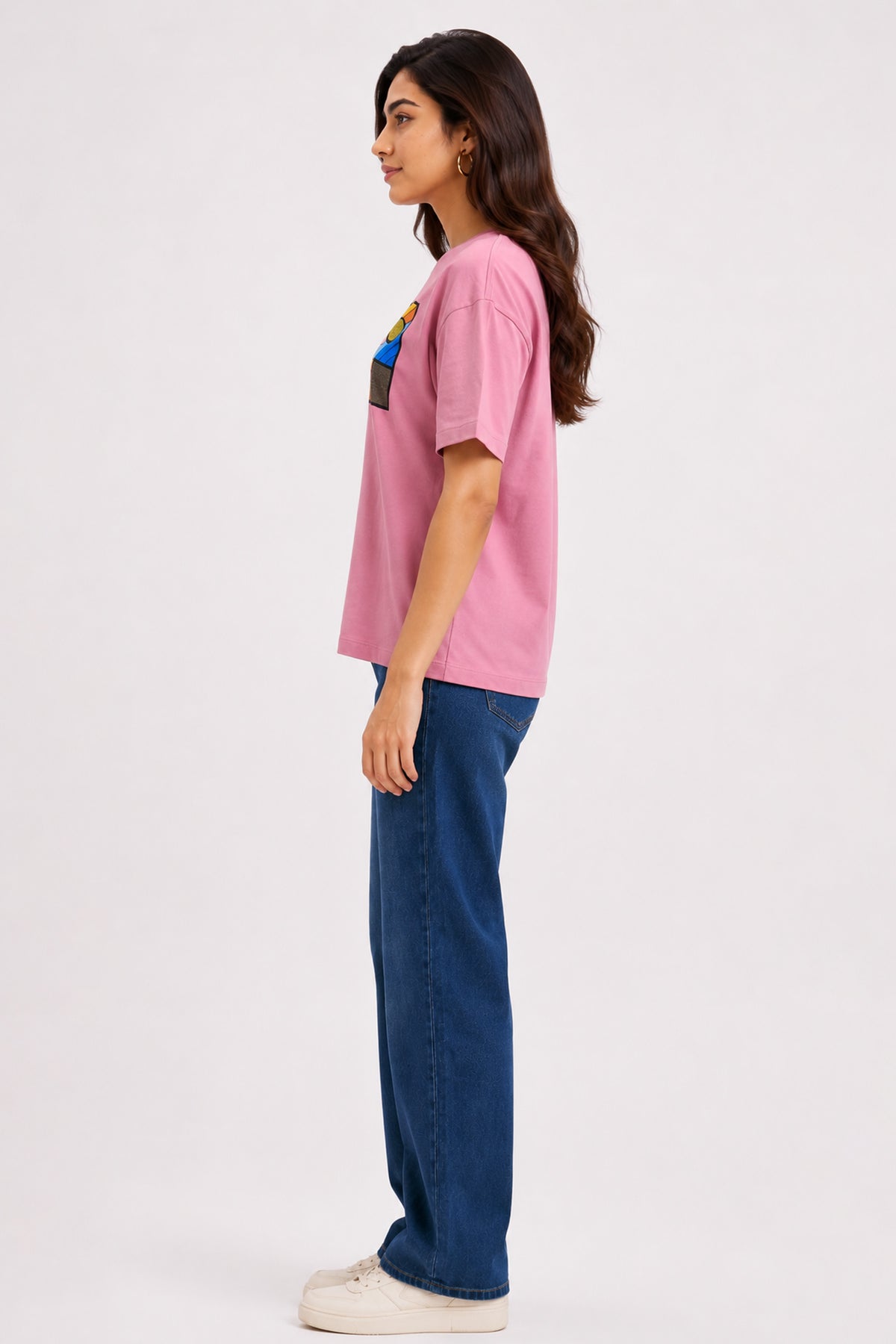 WILD ROSE WOMEN HALF SLEEVE TSHIRT