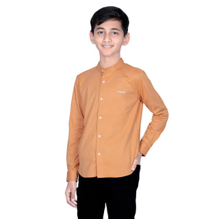 Boys Biscuit Cotton Full Sleeve Shirt