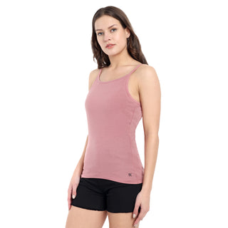 Women Pink Slim Fit Camisole