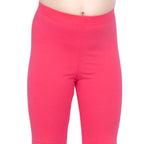 Girls Bubblegum Pink Regular Legging