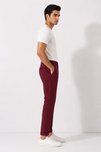 CHOCOLATE TRUFFLE COLOR MEN TROUSER