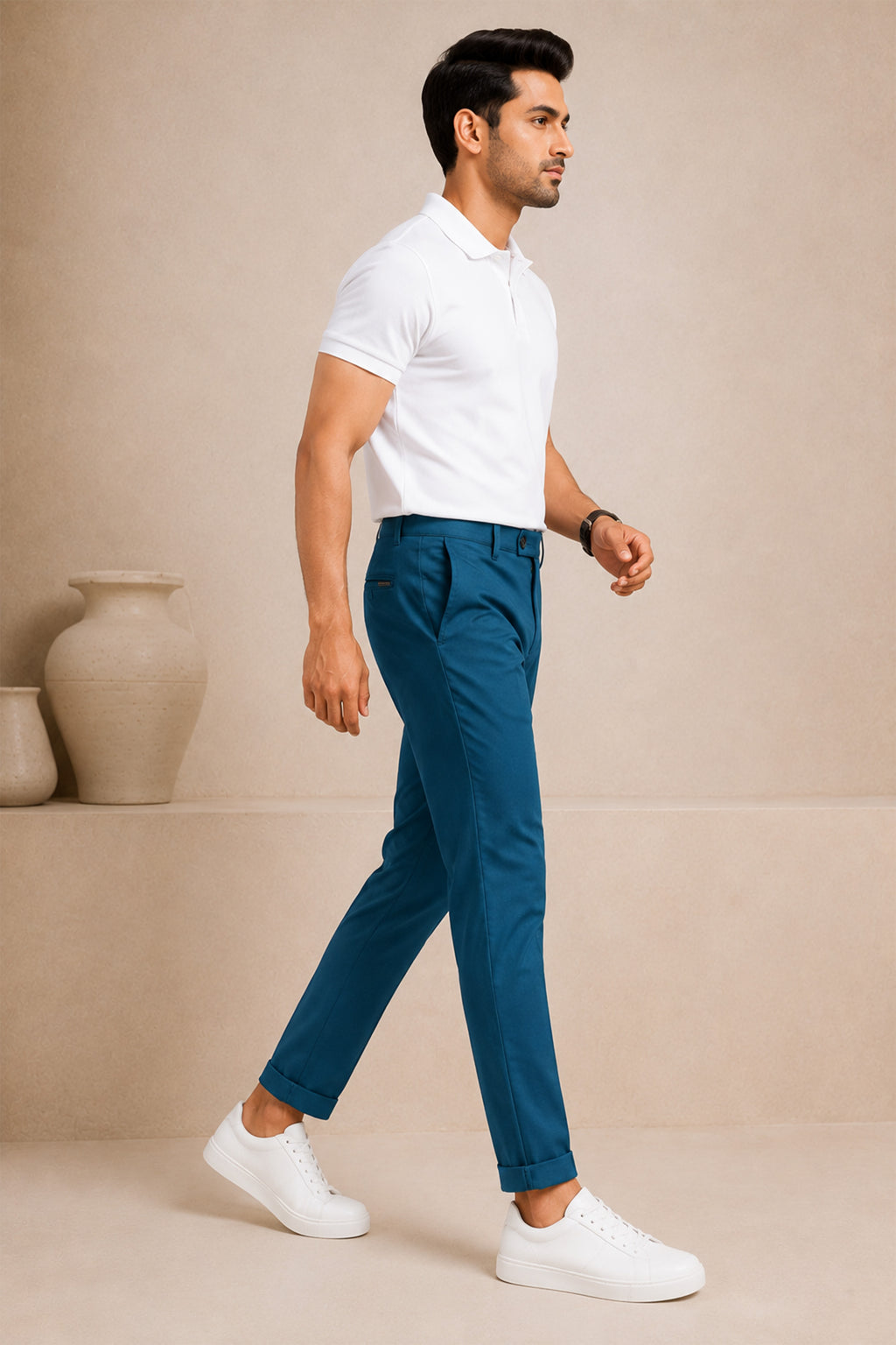 REFLECTING POND COLOR MEN TROUSER