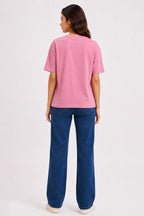 WILD ROSE WOMEN HALF SLEEVE TSHIRT