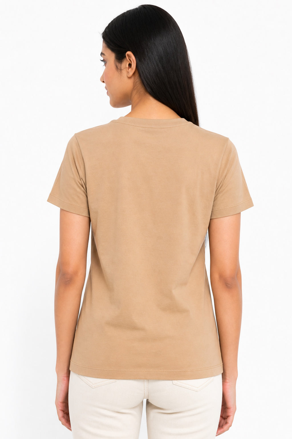 LIGHT SKIN WOMEN HALF SLEEVE TSHIRT