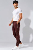 CHOCOLATE COLOR MEN TRACK PANT
