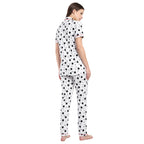 Women White Pyjama Set