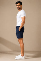 NAVY COLOR MEN SHORTS