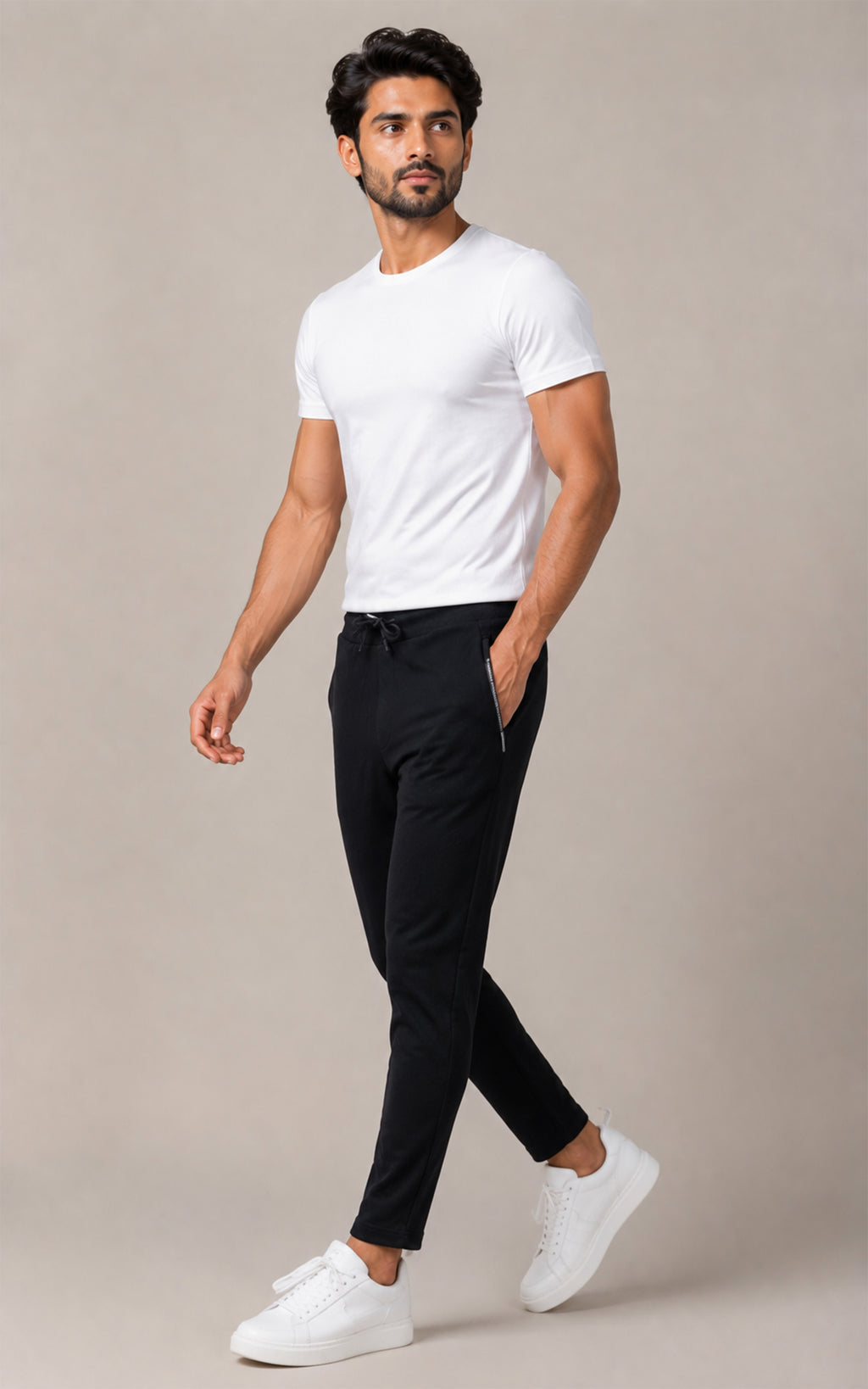 BLACK BEAUTY COLOR MEN TRACK PANT