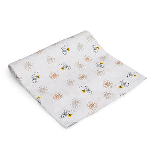 BABY BLANKET BIRDS & FLOWER PRINT (06-12 MONTHS)