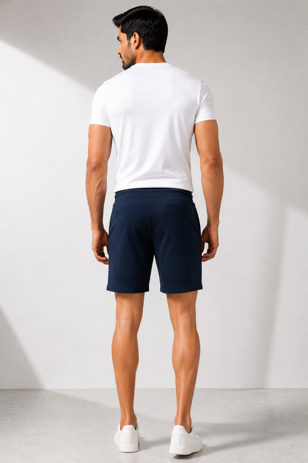 NAVY COLOR MEN SHORTS