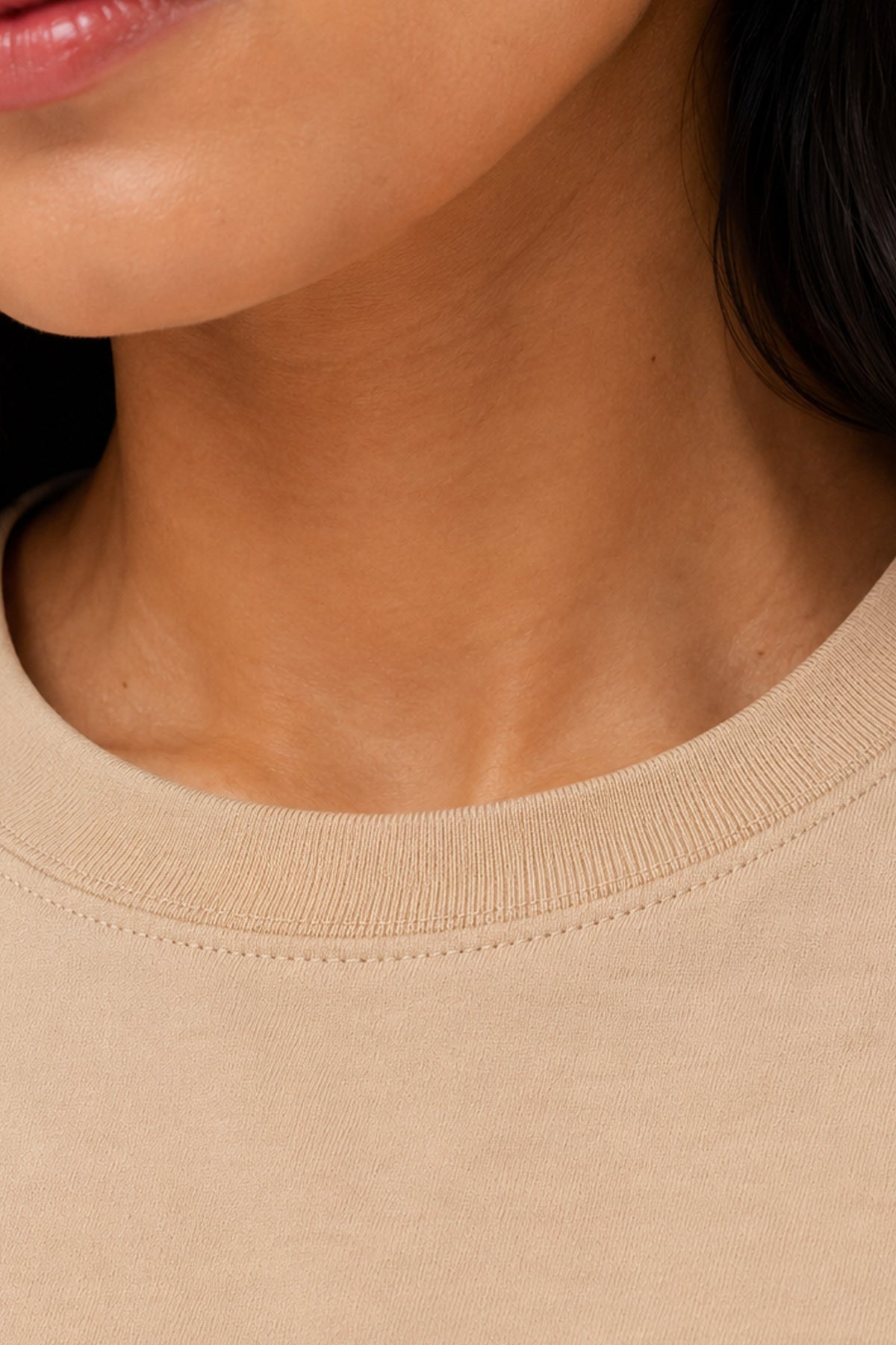 LIGHT SKIN WOMEN HALF SLEEVE TSHIRT