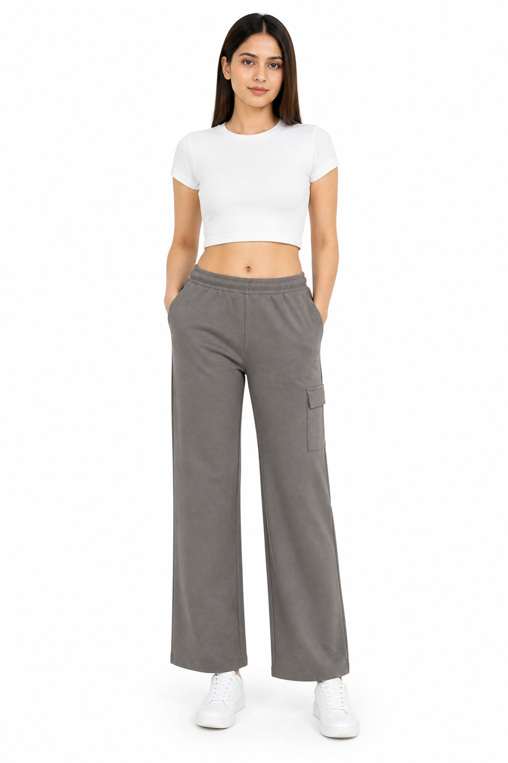WARM GREY WOMEN H/S CO-ORD SET