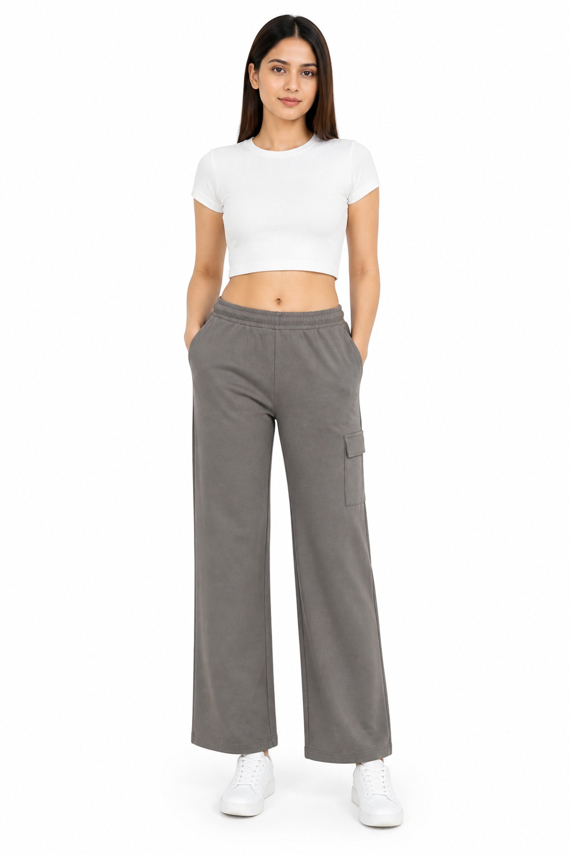 WARM GREY WOMEN H/S CO-ORD SET