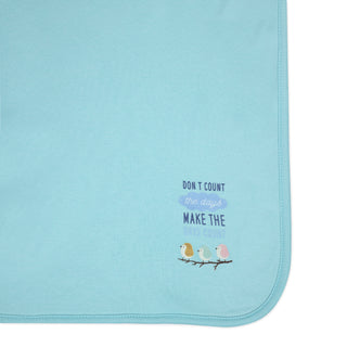 BABY BLANKET BLUE COLOR (06-12 MONTHS)