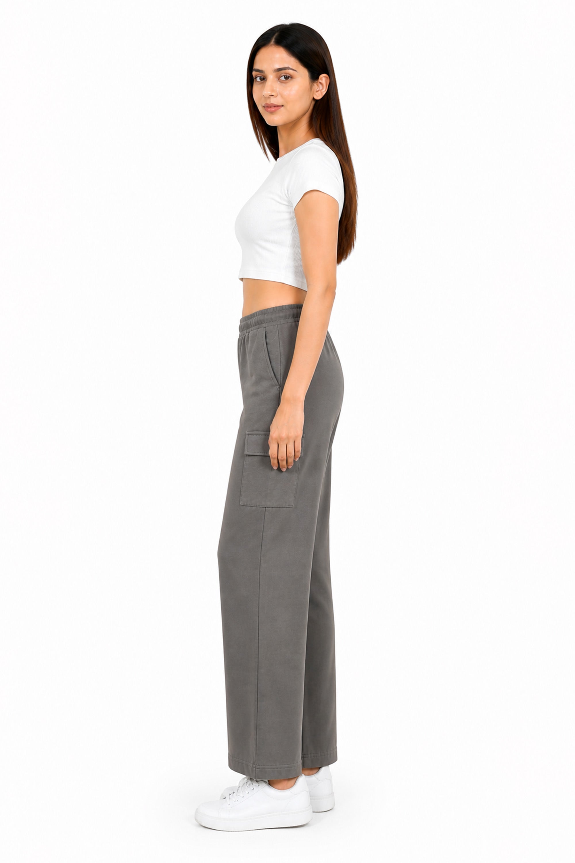 WARM GREY WOMEN H/S CO-ORD SET